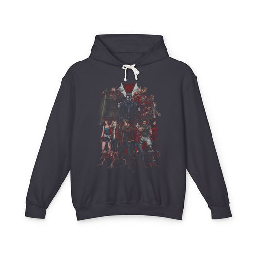 RE9 Grace Ashcroft Jill Claire Ada Chris Nemesis Wesker Chaos Art Unisex Premium Hoodie