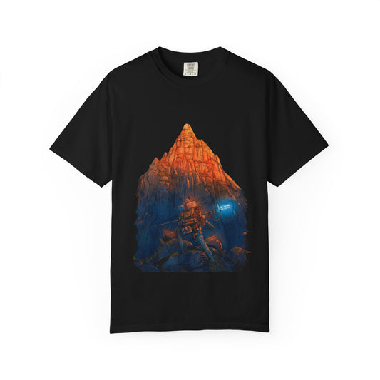 Cairn Survival Climber Fan Design – Pitons Rope Mountain Tension Vibes Premium T-Shirt