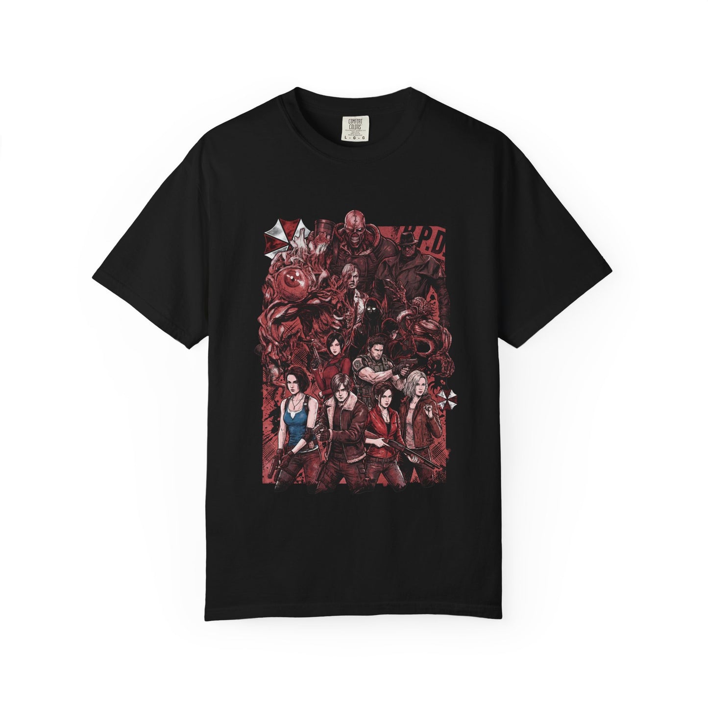 Resident Evil Jill Valentine Claire Redfield Grace Ashcroft Design Premium T-Shirt
