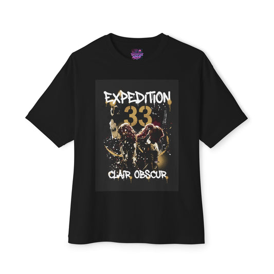 Clair Obscur Expedition 33: Belle Époque Fantasy World Premium Oversized Unisex T-Shirt