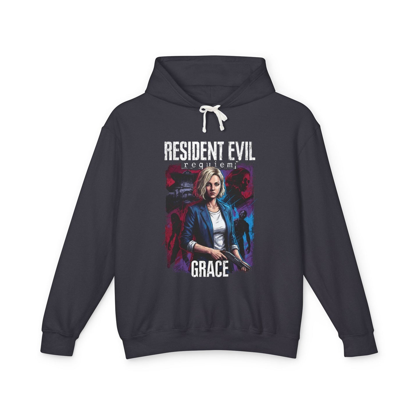 Grace Ashcroft RE9 Deductive Puzzles Laser Microscope Horror Unisex Premium Hoodie