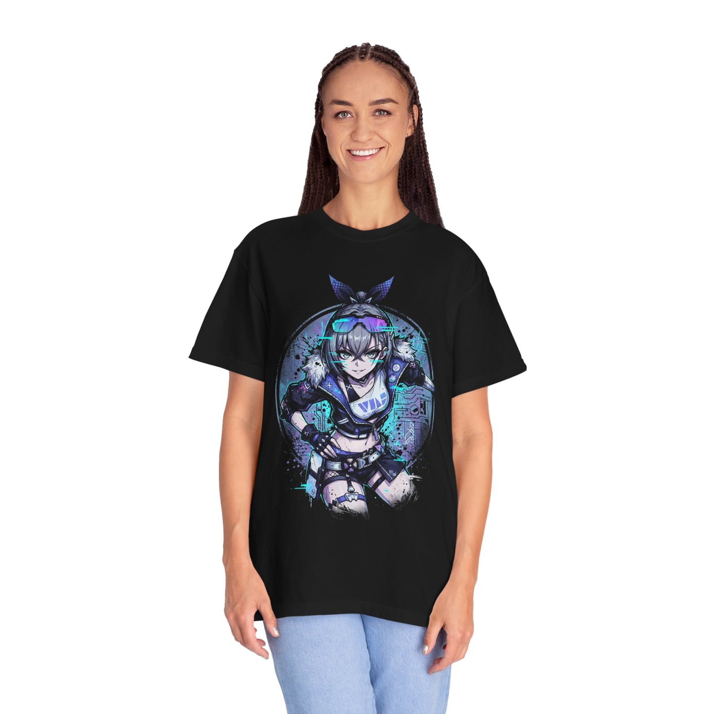 Honkai Star Rail Silver Wolf Bug Debuff Weakness Implant Art Premium T-Shirt