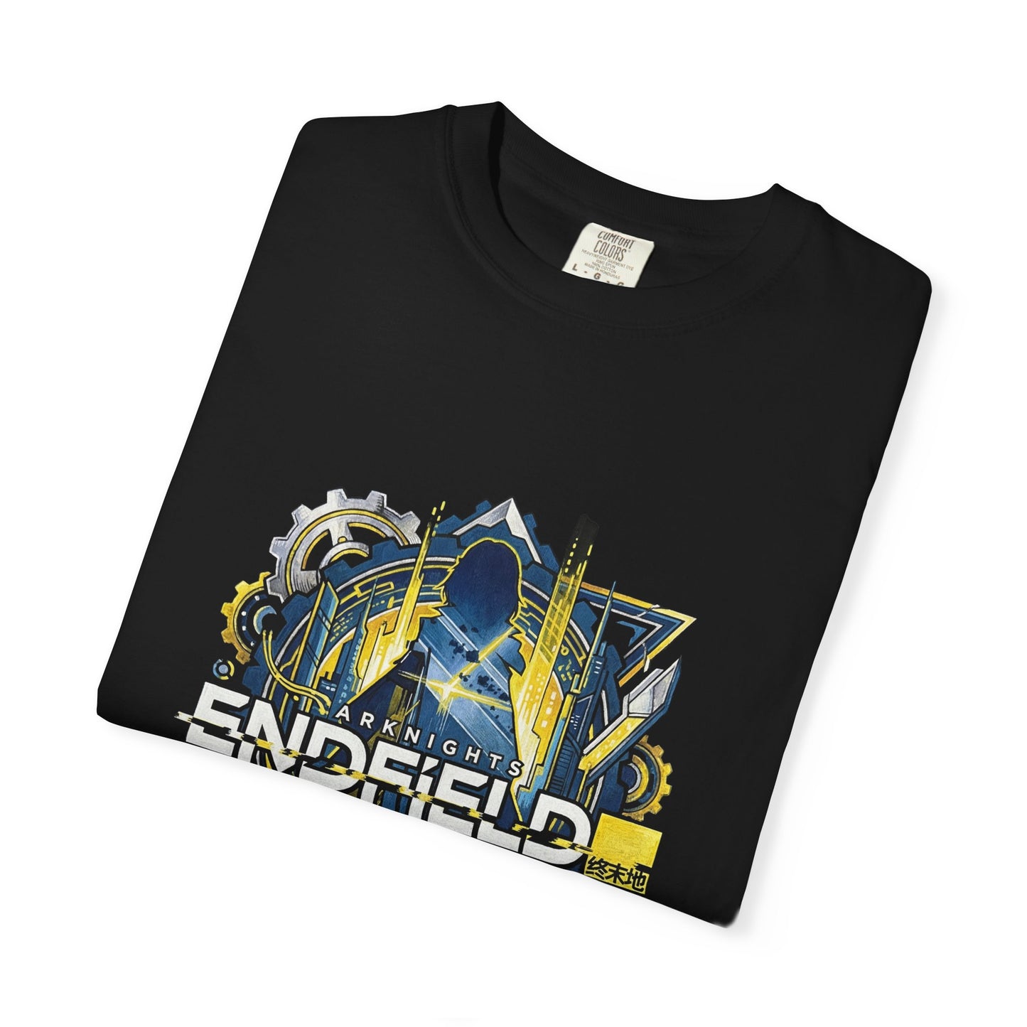 Factory Must Grow Arknights Endfield Meme Design Pixel Art Factory Automation Endless Premium T-Shirt