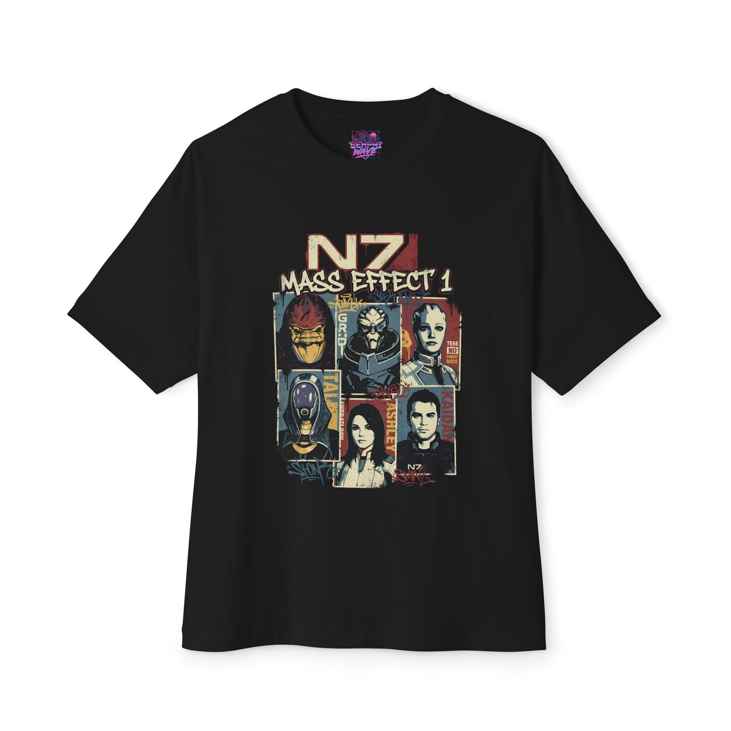 Mass Effect: Citadel Spectre Shepard Premium Oversized Unisex T-Shirt