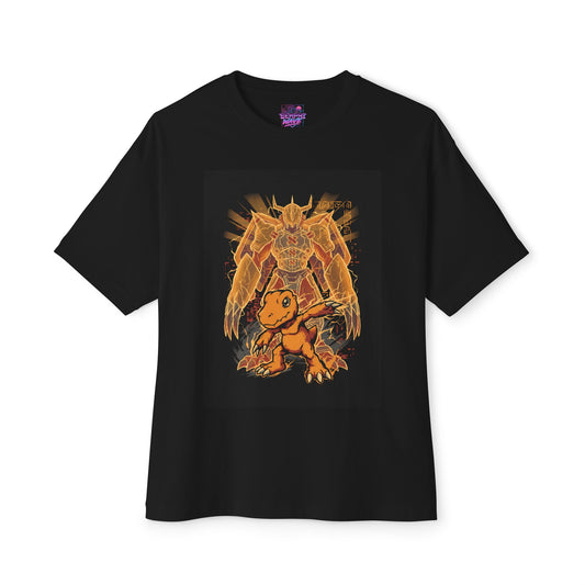 Digimon Classic Line: Agumon to WarGreymon Premium Oversized Unisex T-Shirt