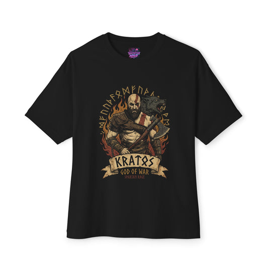 Kratos God of War Vengeance Premium Oversized Unisex T-Shirt