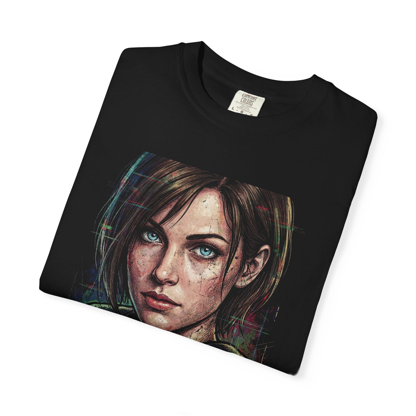 RE Jill Valentine Raccoon City Outbreak STARS Leader Art Premium T-Shirt