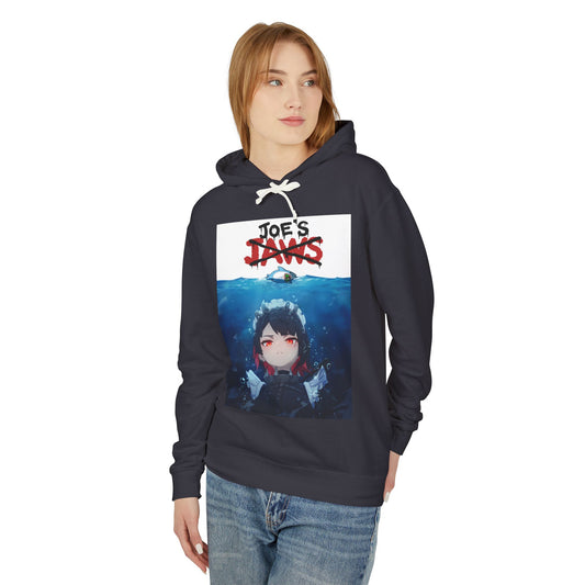Shark Maid Ellen Joe Jaws Style – Surfacing from Depths Crossover Art Unisex Premium Hoodie