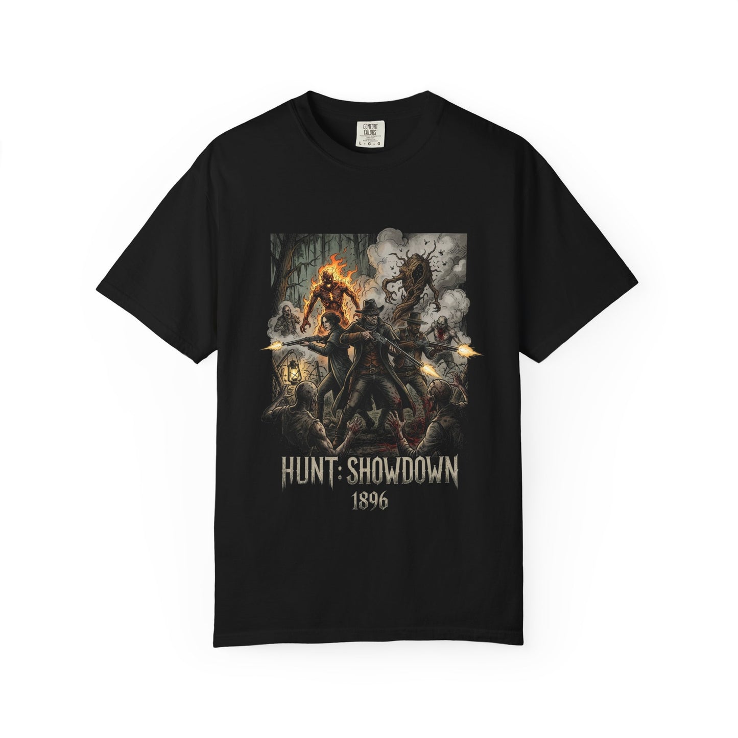 Hunt Showdown Bayou Hunter Gas Mask Fan Art Premium T-Shirt