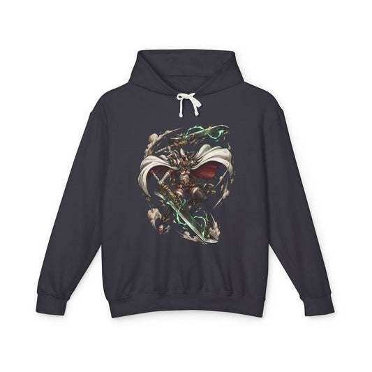 Guilty Gear Ramlethal Crossed Blades Lightning Fan Art Hoodie