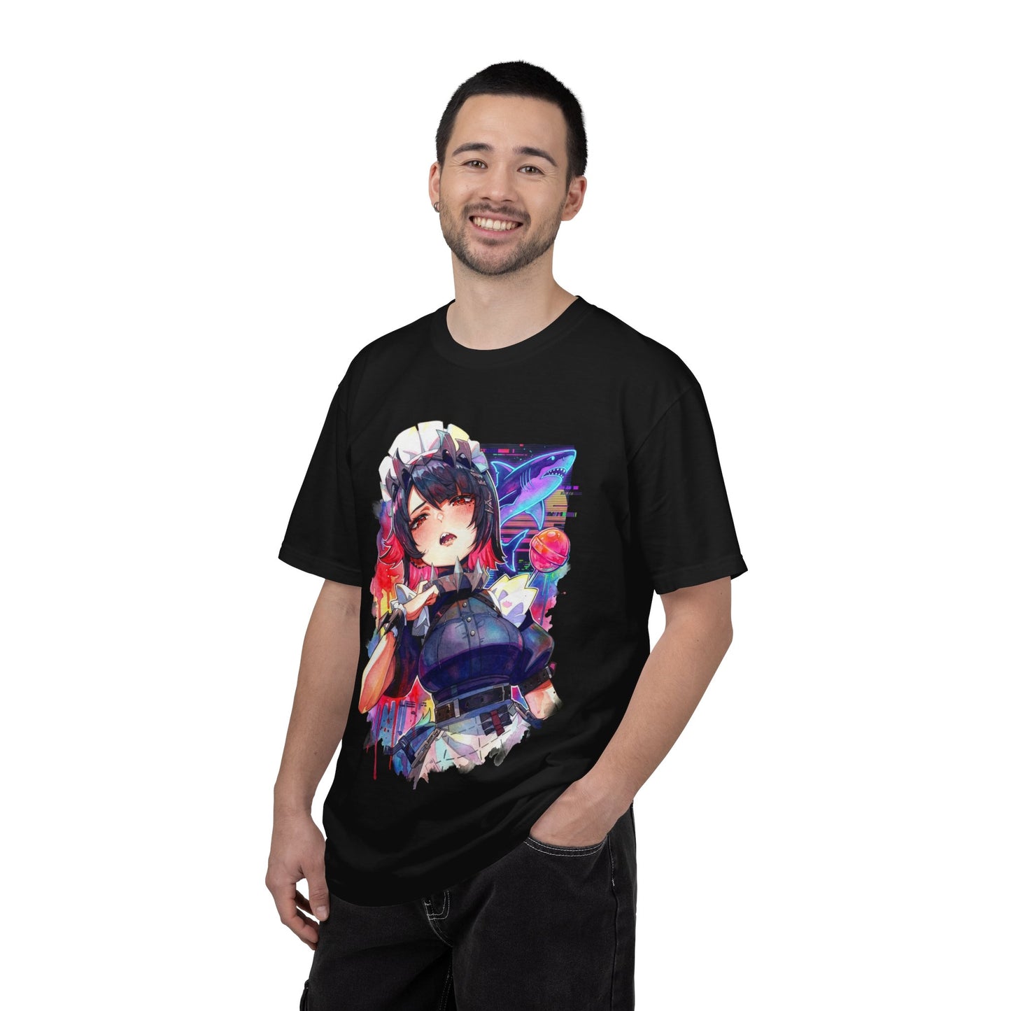 Ellen Joe ZZZ Shark Tail Scissors Maid Outfit Art Premium T-Shirt
