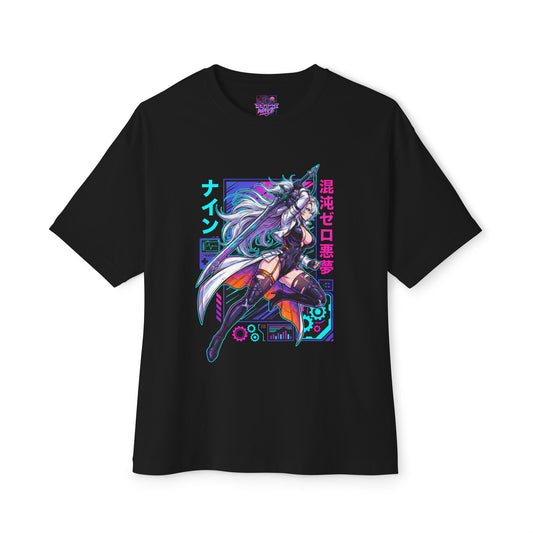 Nine CZN Vanguard Mercenary Legendary Survivor Big Sword Fan Art Portrait Premium Oversized Unisex T-Shirt