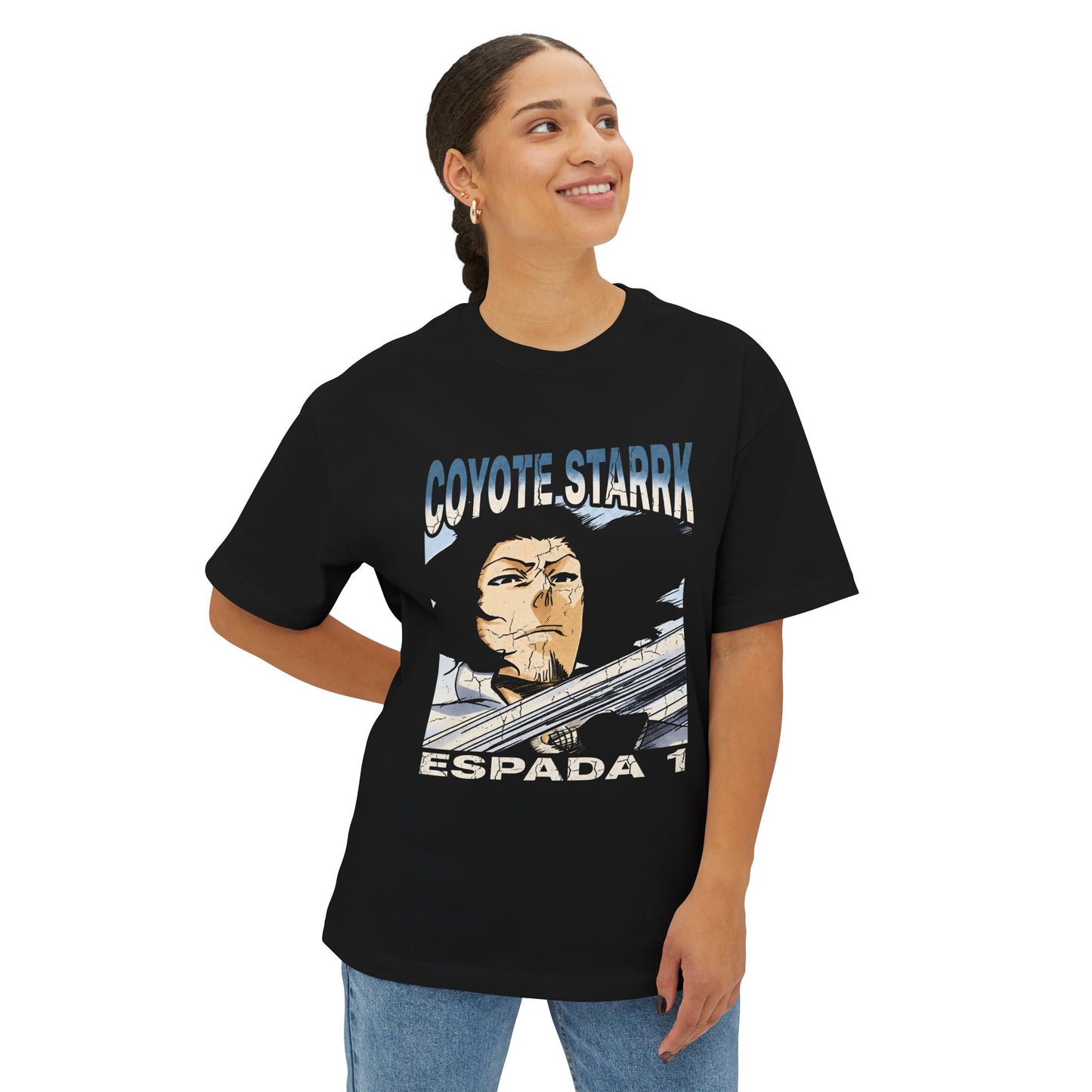 Coyote Starrk Bleach Anime Y2K Bootleg Vintage Tee - Oversized Premium Tee