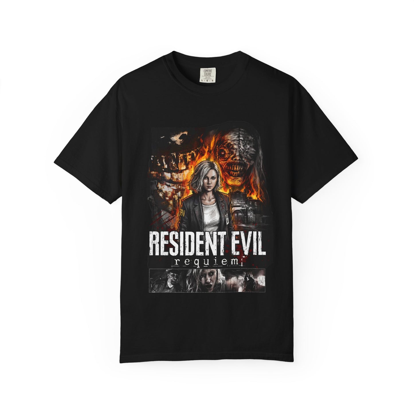 Grace Ashcroft Resident Evil Requiem Trauma Driven Heroine Art Premium T-Shirt