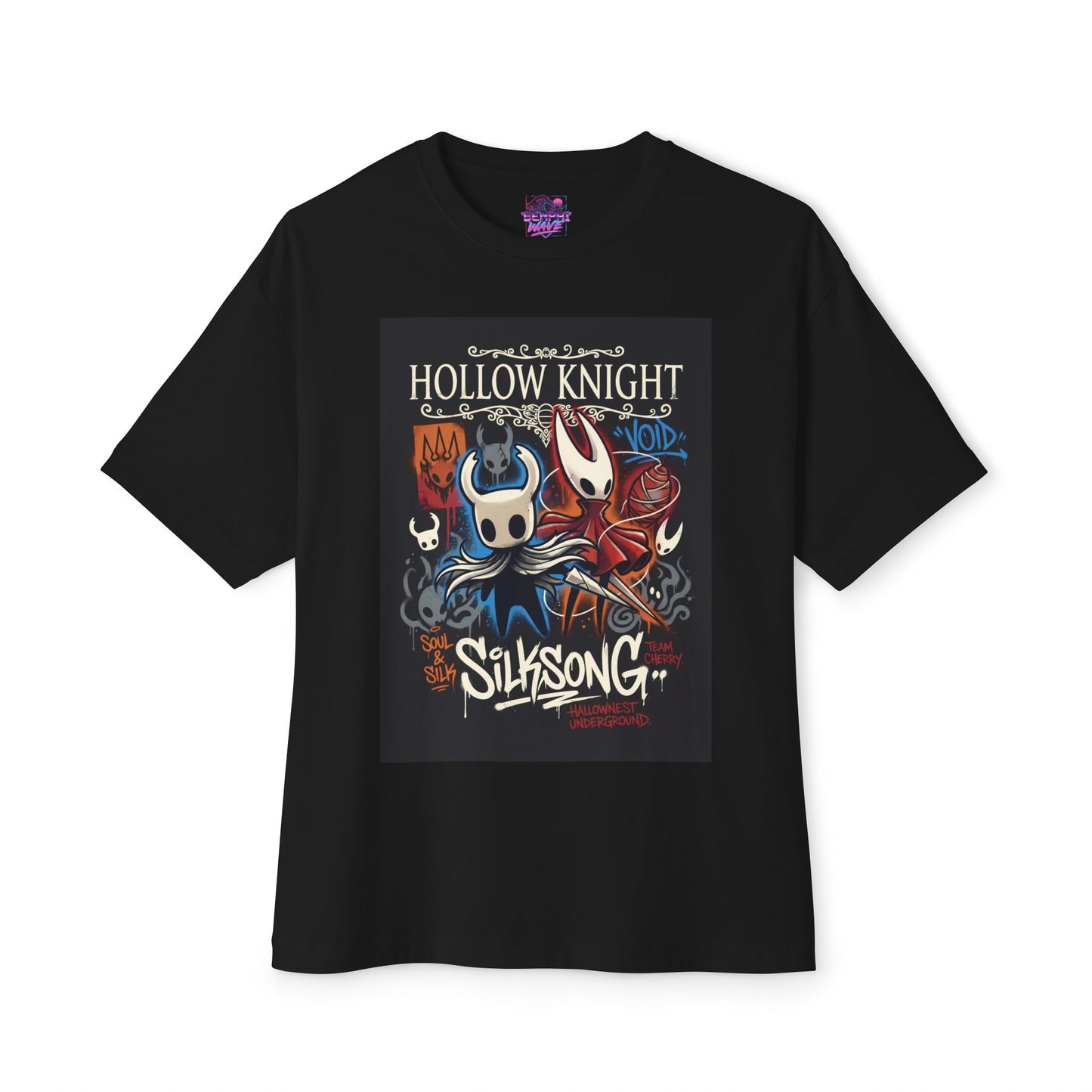 Hornet Silksong Pharloom Kingdom Escape Icon Premium Oversized Unisex T-Shirt