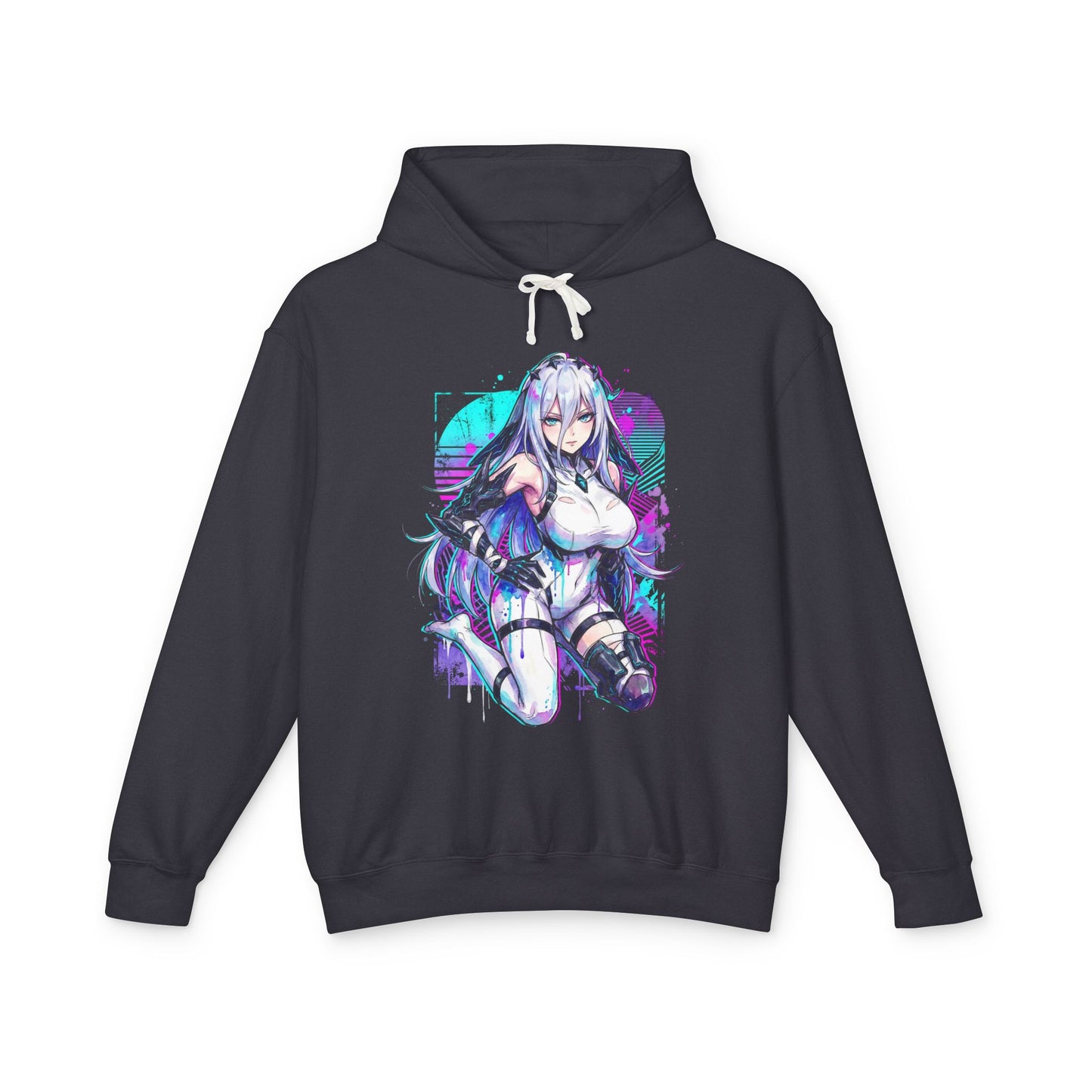 Narja Hybrid Healing Damage and Control Skills Chaos Zero Nightmare Portrait Unisex Premium Hoodie