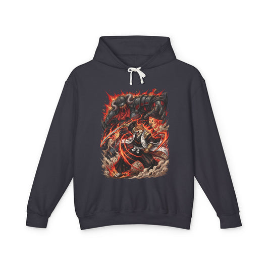 Sajin Komamura Bleach Golden Eyes Towering Shinigami Unisex Premium Hoodie