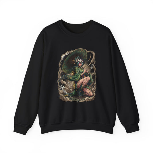 Nelliel Tu Gamuza Bleach Brave Souls Parasol Crewneck Sweatshirt