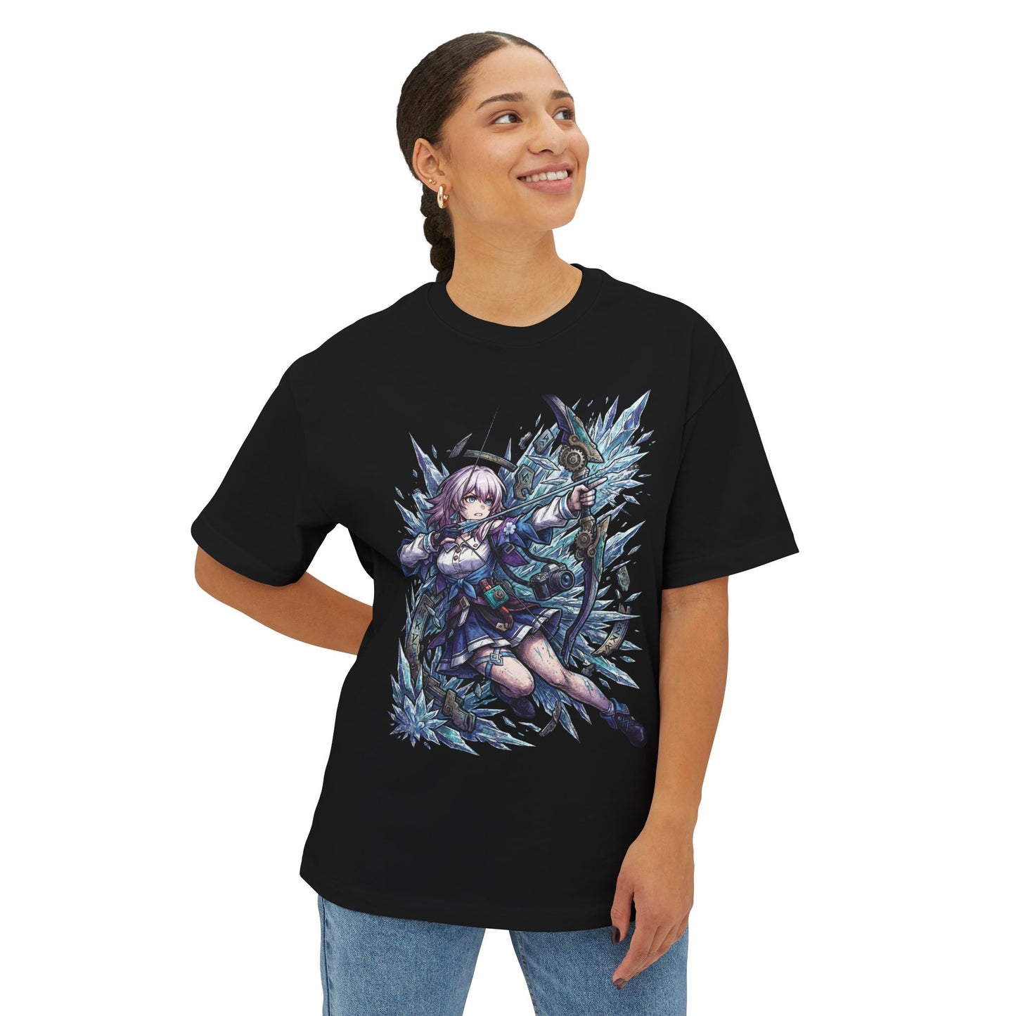 March 7th HSR: Bow & Arrow Ice Preservation Legend Premium Oversized Unisex T-Shirt