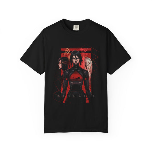 Signalis Dystopian Future Solar System Totalitarian Regime Art Premium T-Shirt