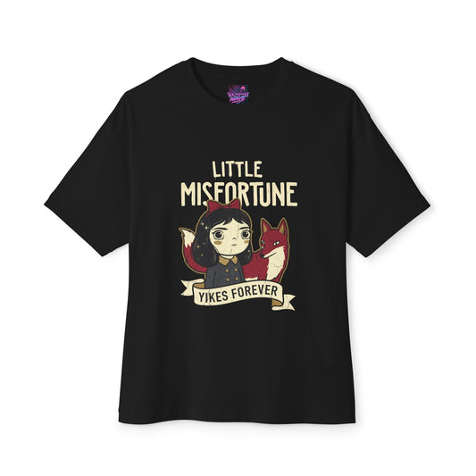 Little Misfortune: Misfortune Ramirez Hernandez Eternal Happiness Quest Premium Oversized Unisex T-Shirt