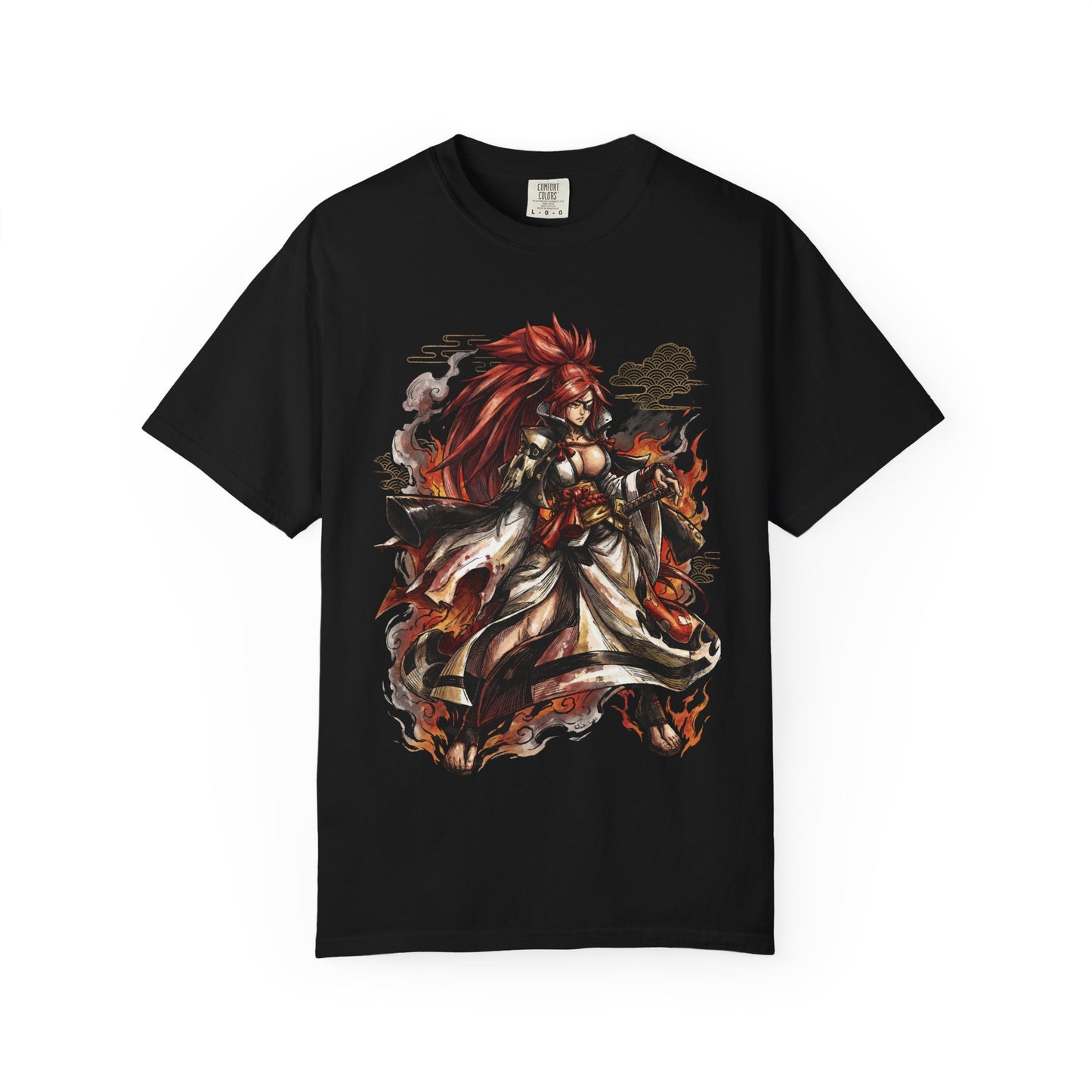 Baiken Guilty Gear: Pink Ponytail Katana Master Premium T-Shirt