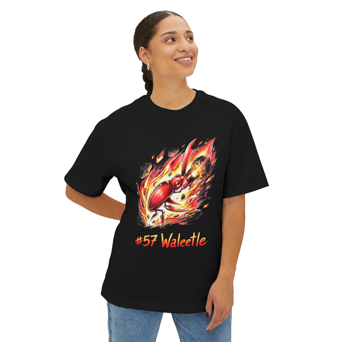 Waleetle Aniimo Elemental Burst Creature Art - Oversized Premium Tee
