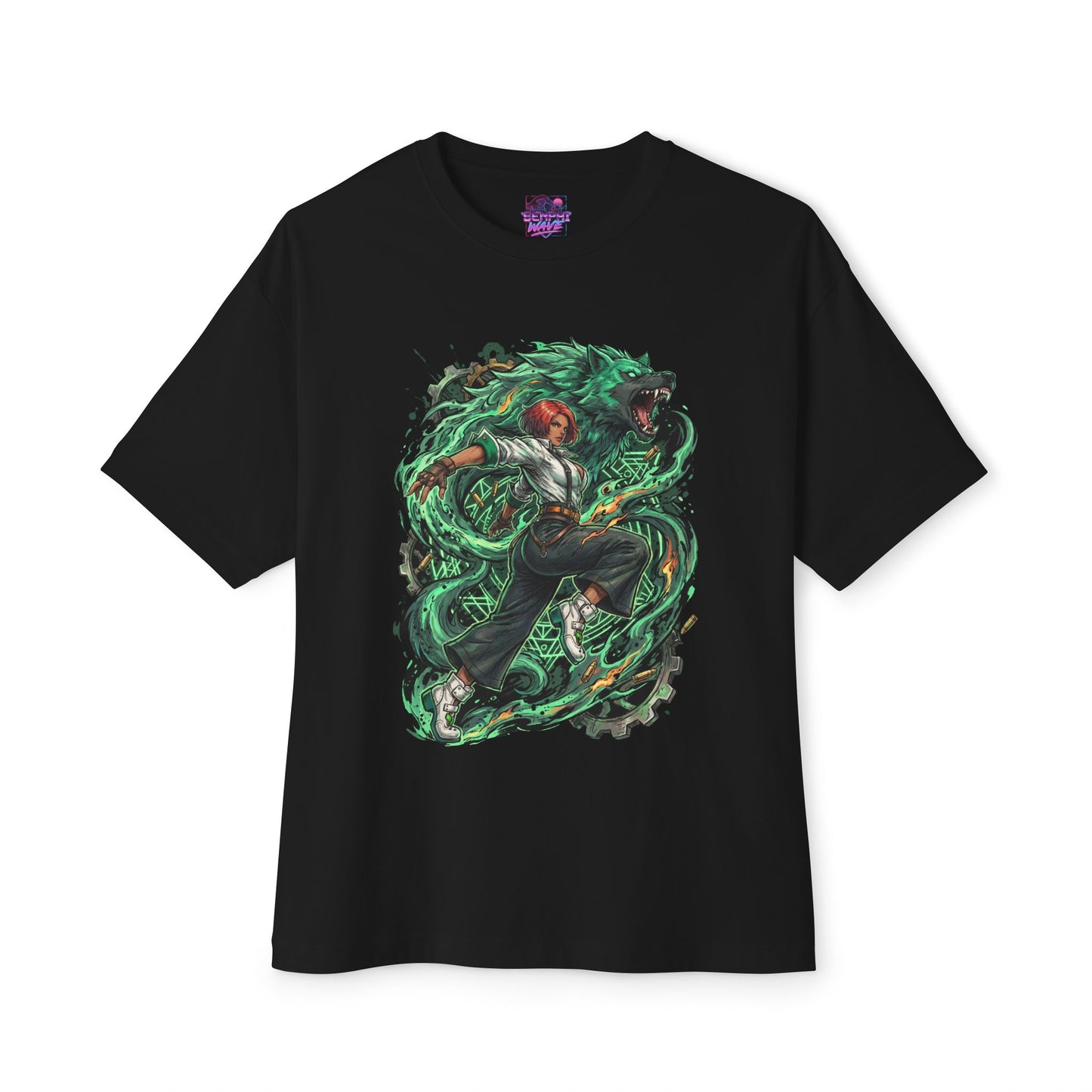Giovanna Guilty Gear: Wolf Girl Rushdown Queen Premium Oversized Unisex T-Shirt