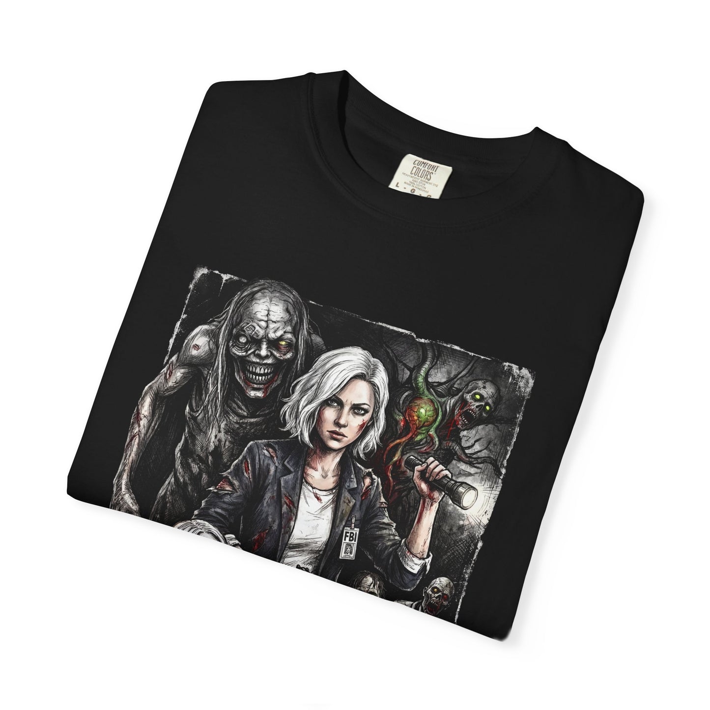 Grace Ashcroft RE Requiem Raccoon Legacy FBI Analyst Portrait Icon Premium T-Shirt