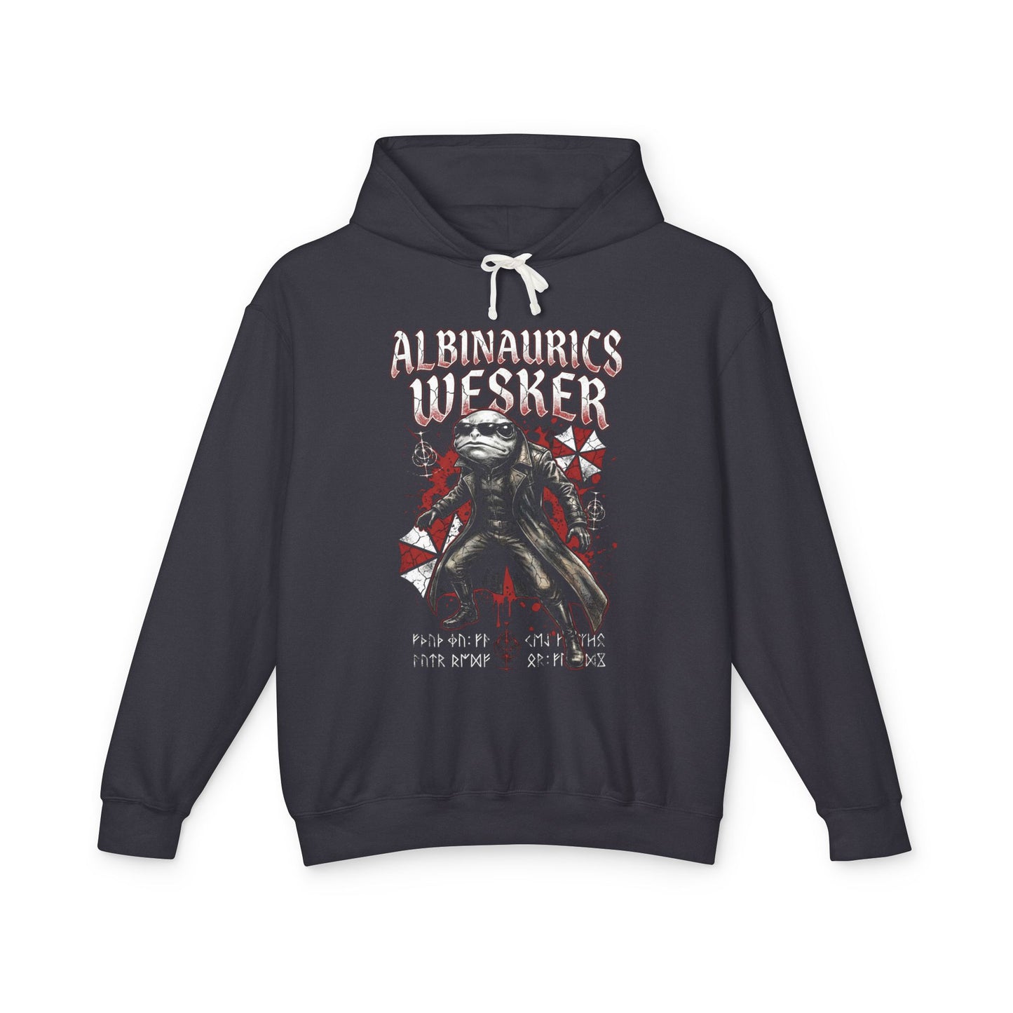 Albinaurics Wesker Resident Evil S.T.A.R.S. Traitor Umbrella Agent Design Unisex Premium Hoodie