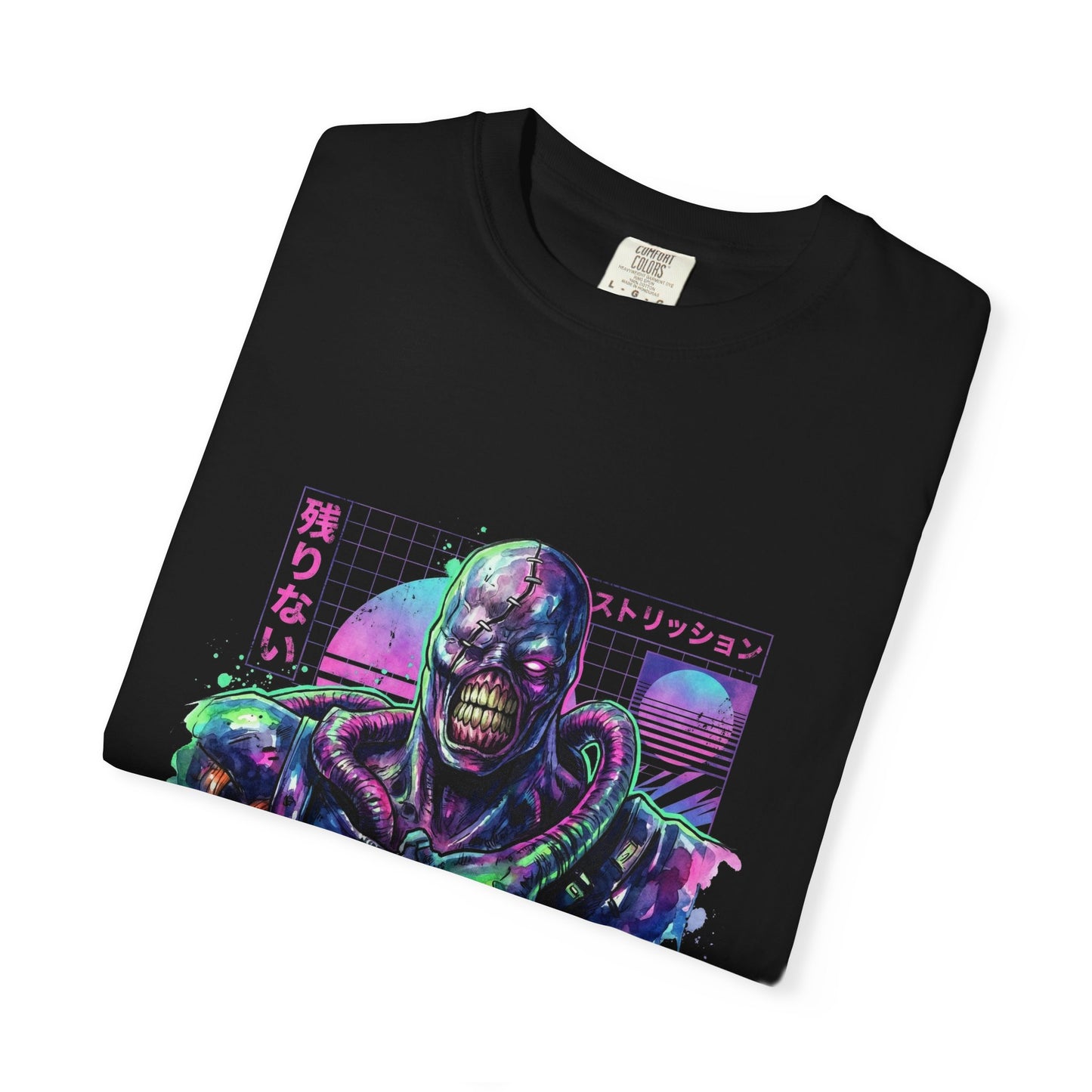Retro Resident Evil Survival Horror PS1 Style Mansion Entrance Art Premium T-Shirt