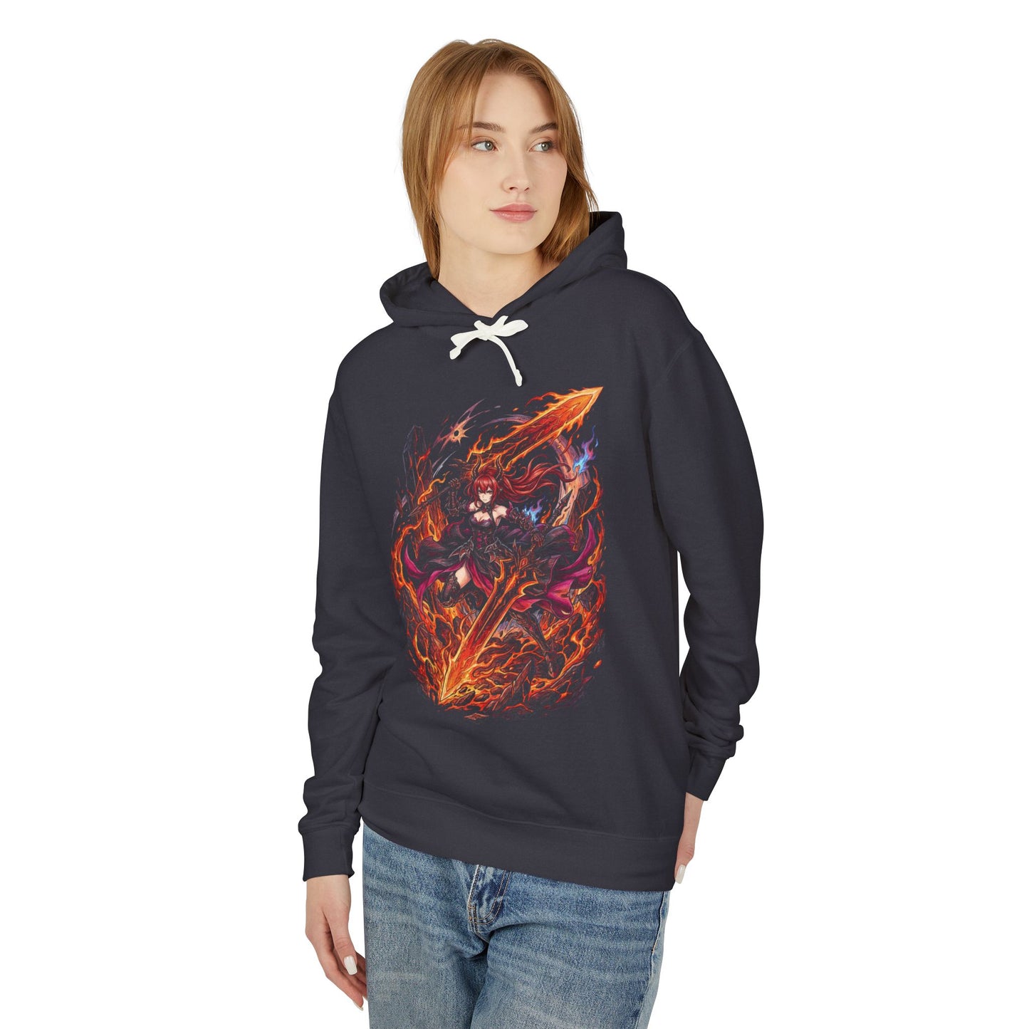 Arknights Endfield Laevatein Qingming Sword Silent Fury Unisex Premium Hoodie