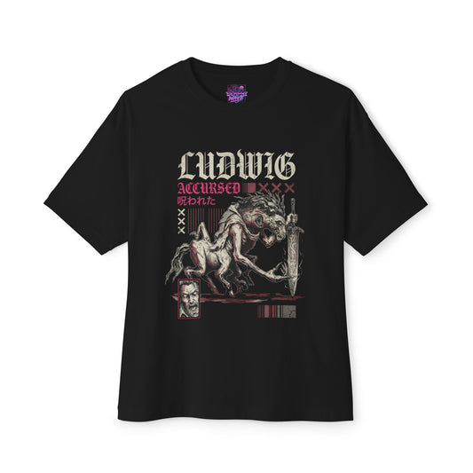 Bloodborne Ludwig Holy Blade Accursed Beast Transformation Design Premium Oversized Unisex T-Shirt