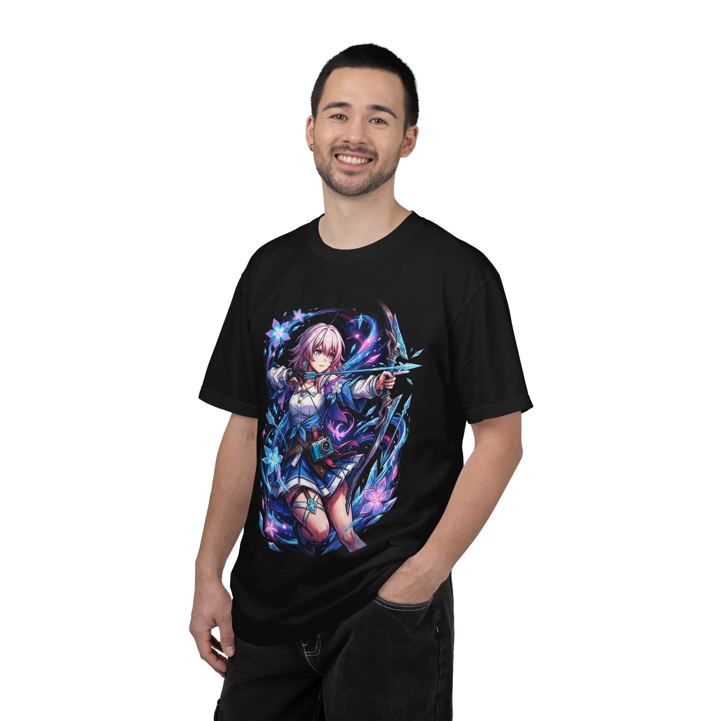 March 7th Honkai Star Rail: Preservation Queen with Pink Hair Premium T-Shirt