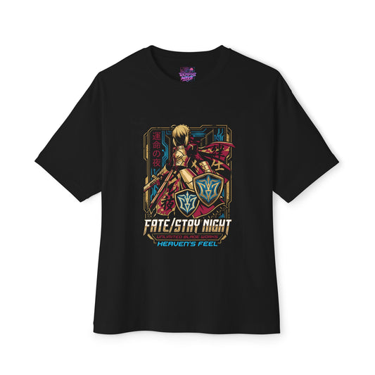Fate Stay Night Holy Grail War Epic Premium Oversized Unisex T-Shirt
