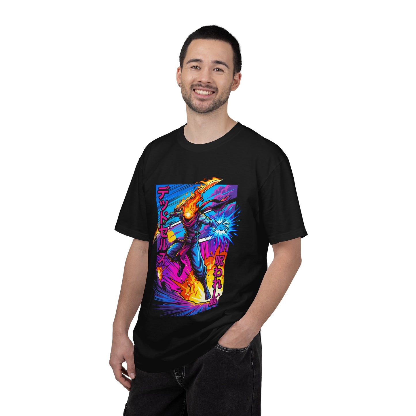 Dead Cells The Prisoner Fallen One Retro Indie Design Premium T-Shirt