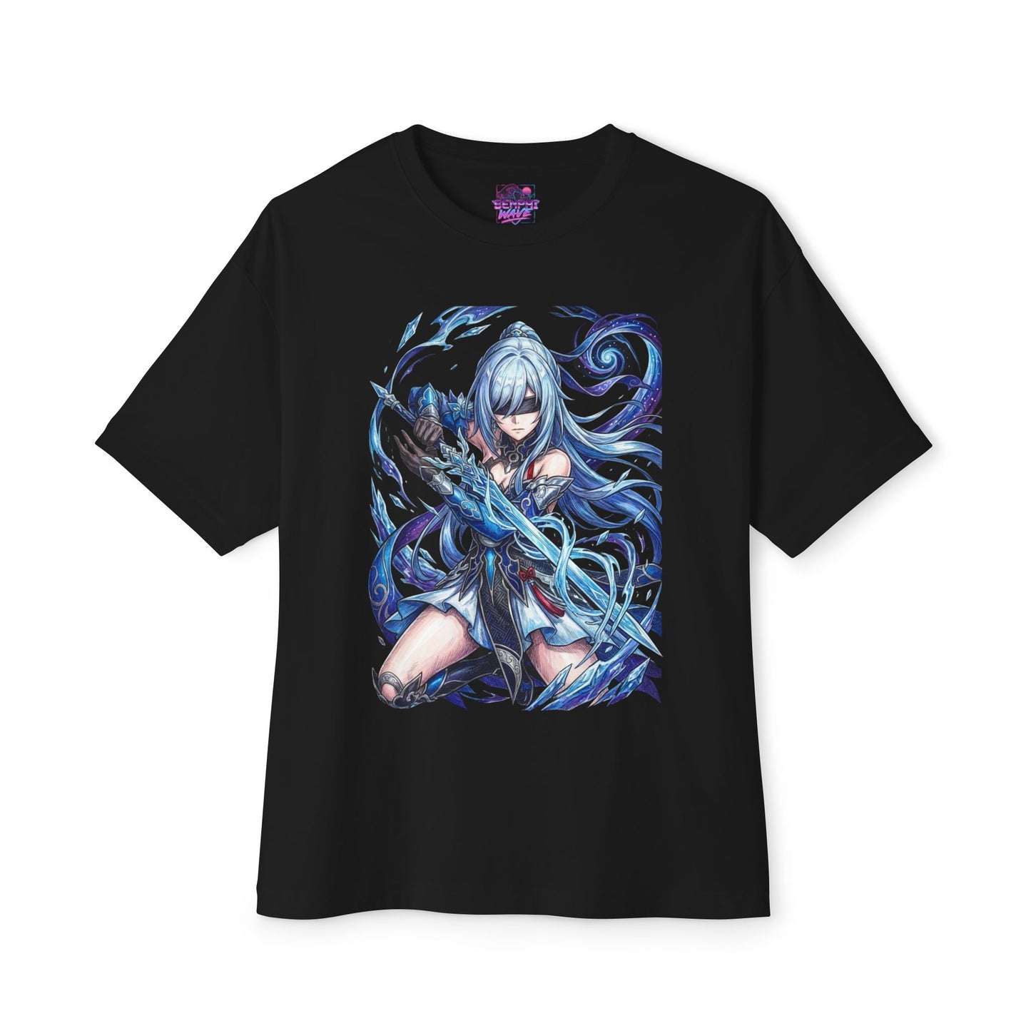 Jingliu Honkai Star Rail: Sword Champion of Luofu Premium Oversized Unisex T-Shirt