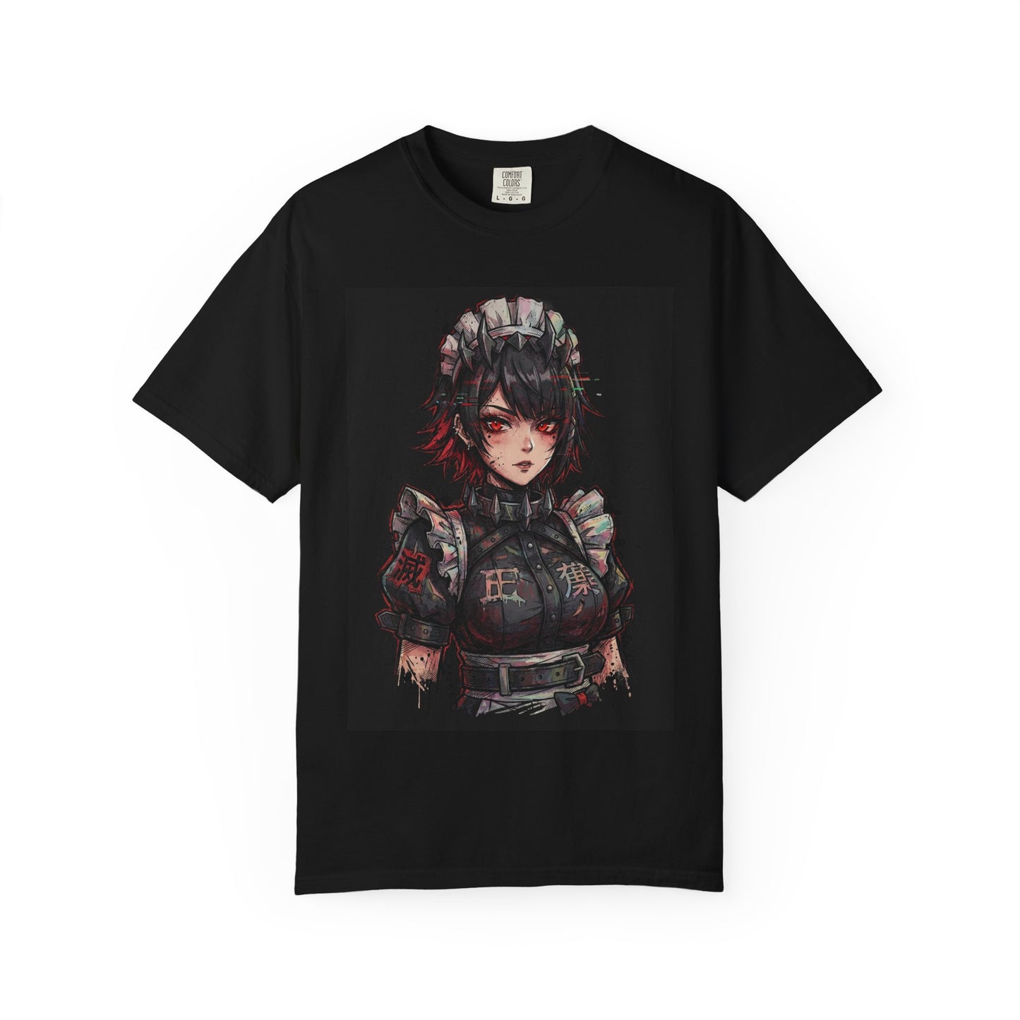 Ellen Joe ZZZ Black Red Maid Jacket Short Skirt Art Premium T-Shirt