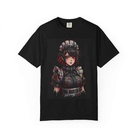 Ellen Joe ZZZ Black Red Maid Jacket Short Skirt Art Premium T-Shirt