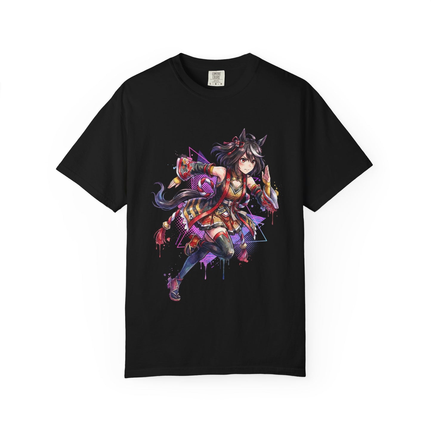 Umamusume Kitasan Black Yukata Racing Outfit Design Premium T-Shirt