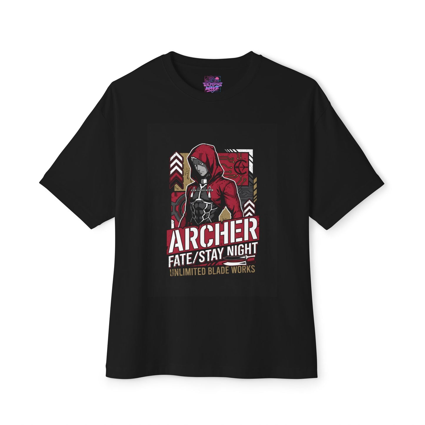 Archer Fate Stay Night Unlimited Blade Works Premium Oversized Unisex T-Shirt