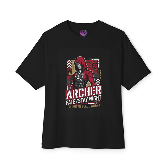 Archer Fate Stay Night Unlimited Blade Works Premium Oversized Unisex T-Shirt