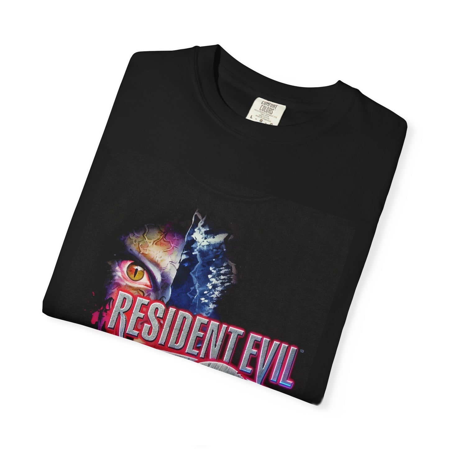 Classic Resident Evil PS1 Zombie Eye Iconic Retro Cover Style Art Premium T-Shirt