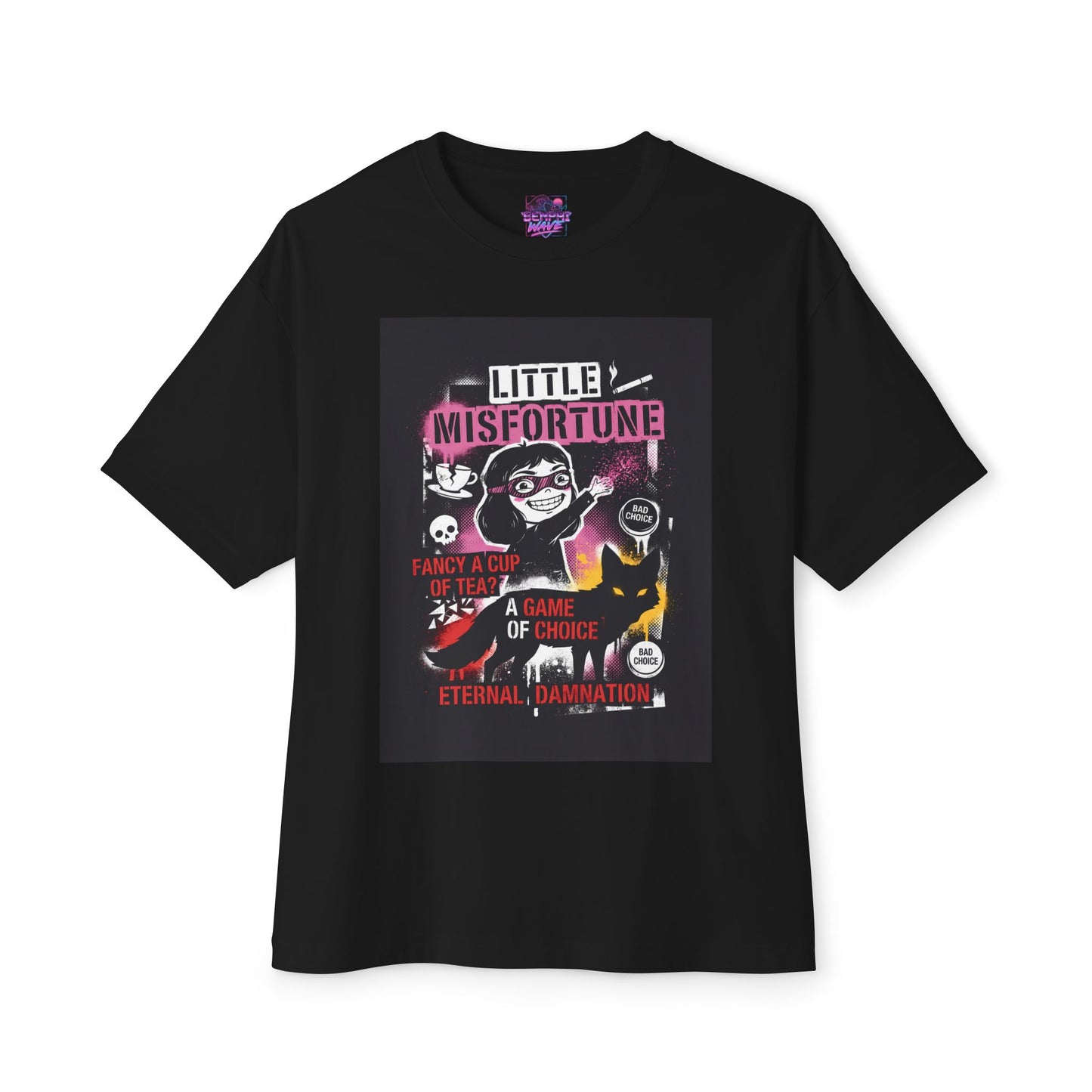 Little Misfortune: Misfortune Dysfunctional Family Life Premium Oversized Unisex T-Shirt