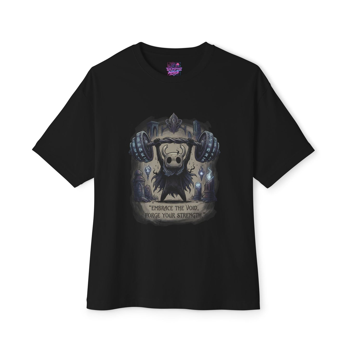 Hollow Knight: The Knight Ghost of Hallownest Premium Oversized Unisex T-Shirt