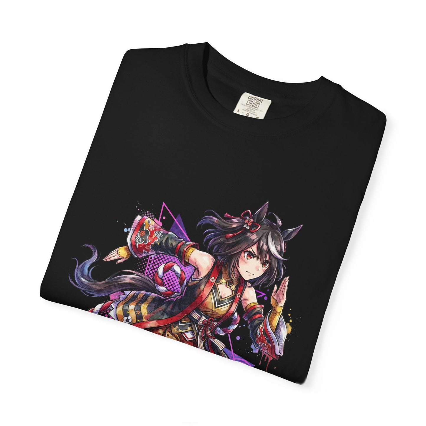 Umamusume Kitasan Black Yukata Racing Outfit Design Premium T-Shirt
