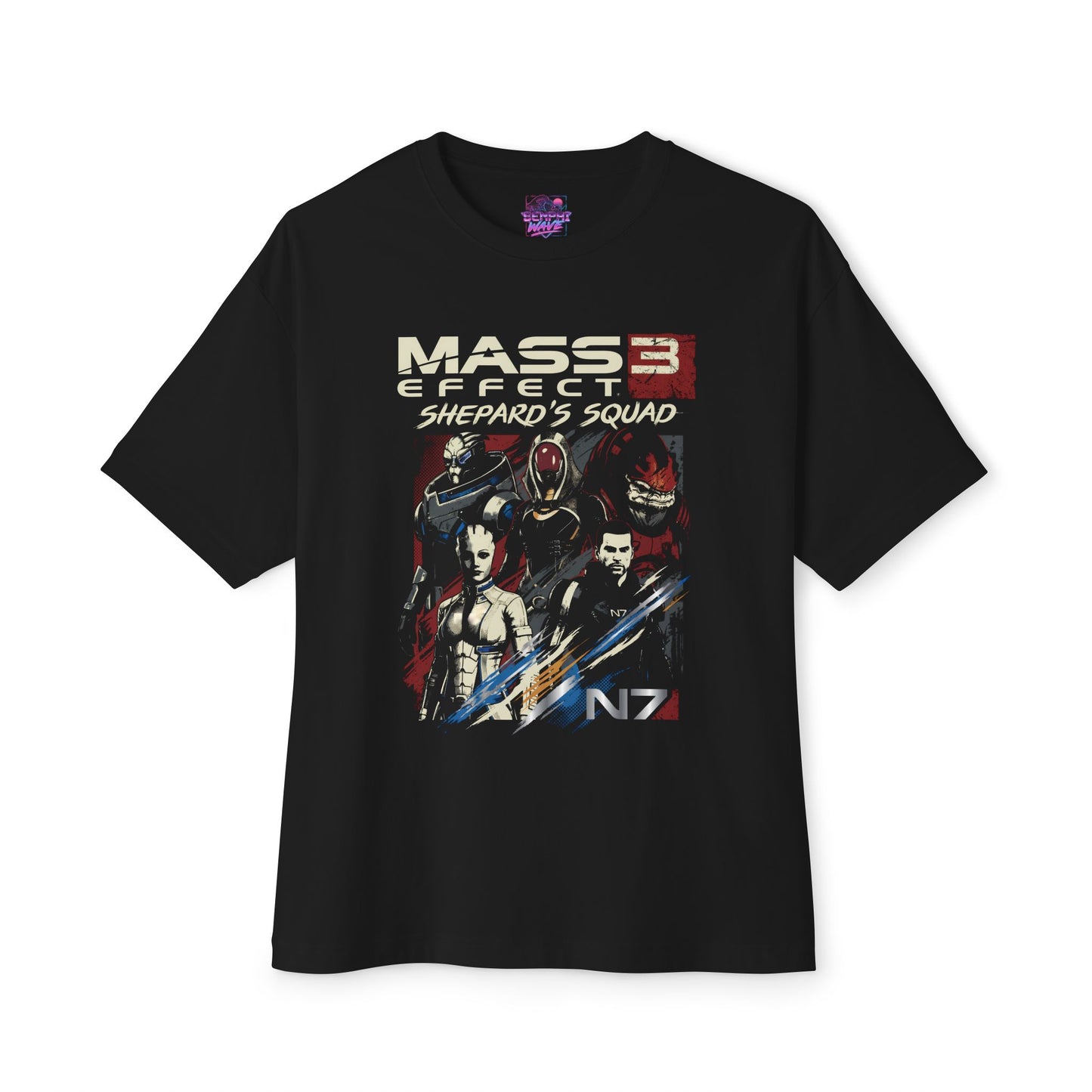 Mass Effect Ancient Reaper Fleet Threatening All Organic Life Premium Oversized Unisex T-Shirt