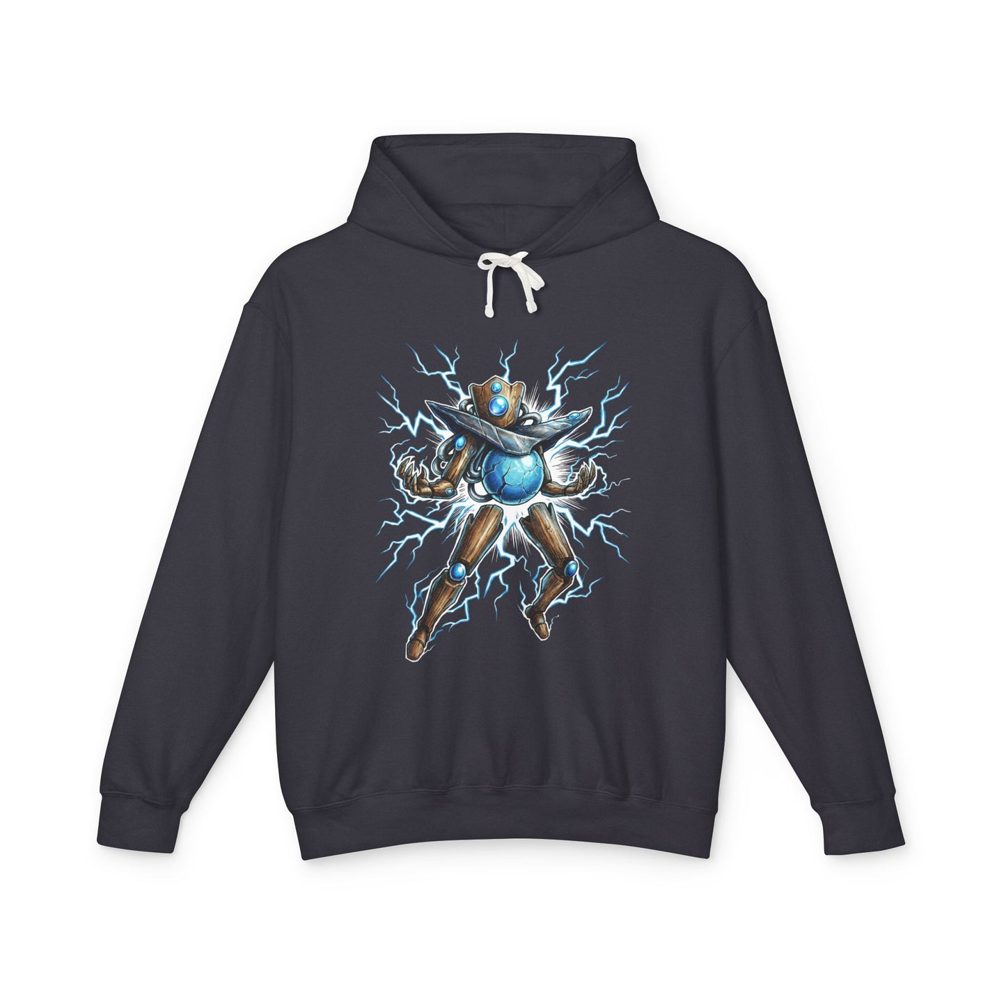 Slay the Spire Construct Mod Fan Art – Robotic Cycle Warrior Design Unisex Premium Hoodie