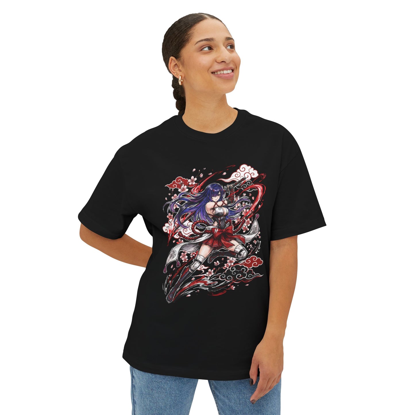 Shadow Sword Chizuru – Peltion Faction Legend Premium Oversized Unisex T-Shirt