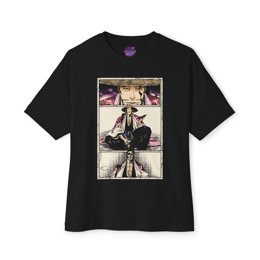 Shunsui Kyoraku Bleach Manga Panel Aesthetic Graphic Tee - Oversized Premium Tee